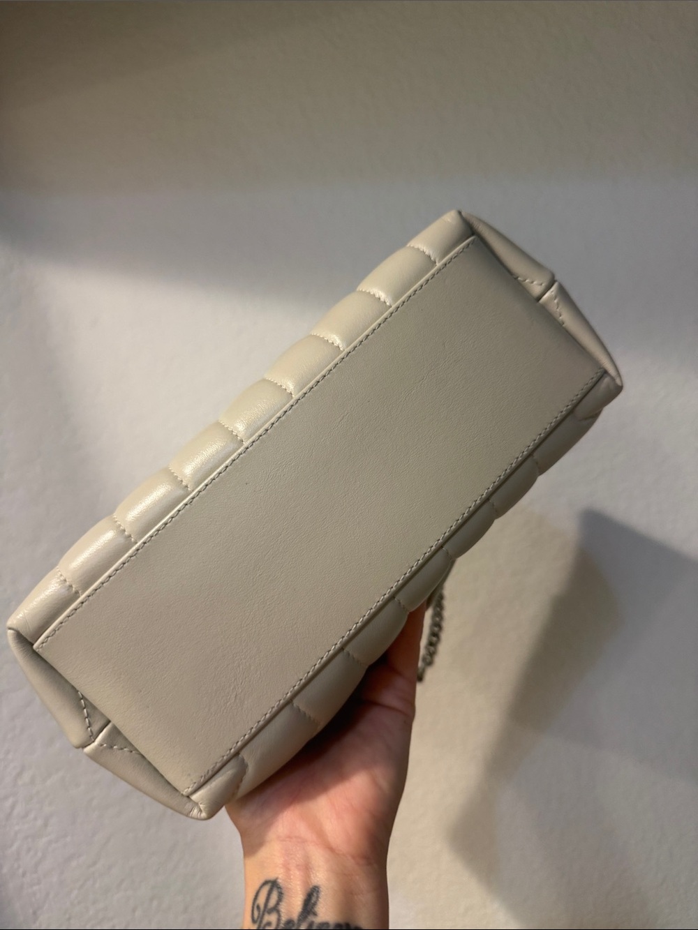 Saint Laurent Lou Lou purse. Off white - Picture 5 of 6